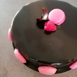 Chocolate & Raspberry Entremet