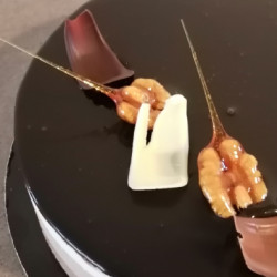 Caramel & Hazelnut Entremet